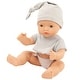 preview thumbnail 1 of 3, Gotz Maxi Aquini 16.5" All Vinyl Bath Baby Doll to Dress Includes Cloth Diaper