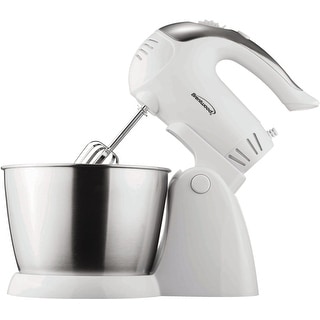 Brentwood SM-1152 5-Speed plus Turbo Stand Mixer - 3QT Bowl - 11.8 x 8 x 12 