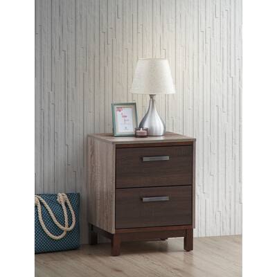 Magnolia Wood 2-drawer Nightstand