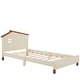 preview thumbnail 53 of 52, Platform bed with house shaped headboard