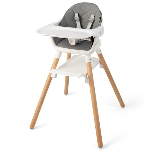 slide 2 of 32, 6-in-1 Baby High Chair with Removable Dishwasher and Safe Tray - 24.5" x 23" x 35.5" White