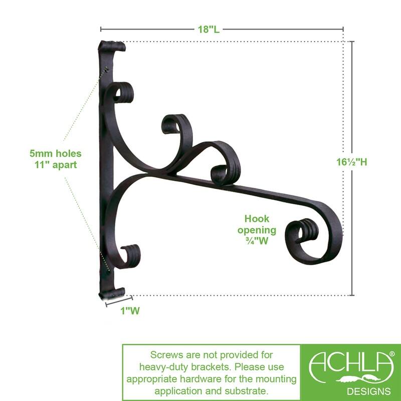 Achla Designs All Purpose Traditional Style Bracket
