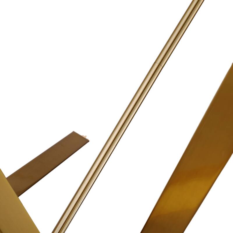 Sleek Viper Nordic Gold Sputnik 12 Light Modern Barre Chandelier