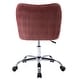 preview thumbnail 14 of 117, Corvus Braff Velvet Upholstered Adjustable Ergonomic Office Chair