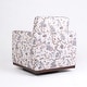 preview thumbnail 129 of 154, Set of 2 Modern Swivel Accent Armchairs Upholstered Arm Chairs