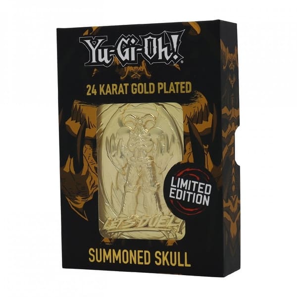 Yugioh! Summoned Skull 24 Karat Gold Plated Metal Card - Bed Bath & Beyond  - 36494269