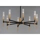 preview thumbnail 3 of 6, Maxim Flambeau 8 Light 33" Wide Chandelier