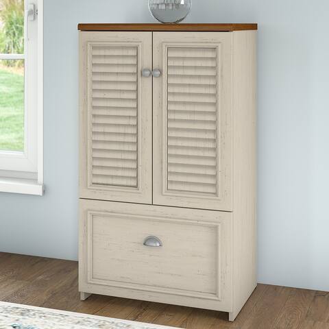 41.7-inch Cabinet with Drawer - 23.74"L x 16.06"W x 41.69"H