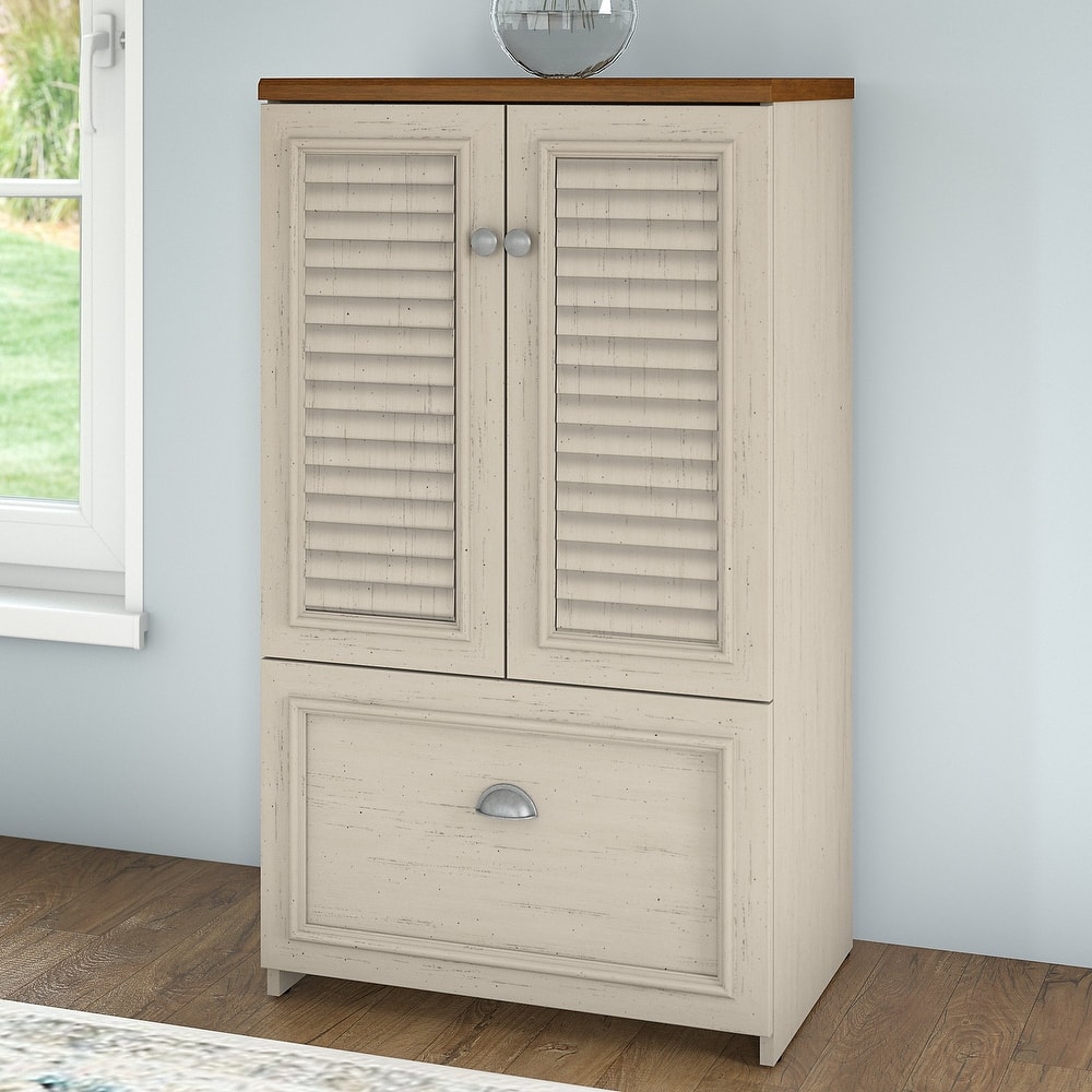 41.7-inch Cabinet with Drawer - 23.74"L x 16.06"W x 41.69"H - 23.74"L x 16.06"W x 41.69"H
