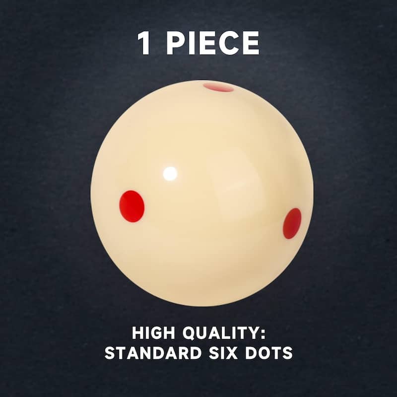 GSE™ 2-1/4"" Regulation Size Billiard Pool Cue Balls. Pro-Cup Practice/Training Cue Balls