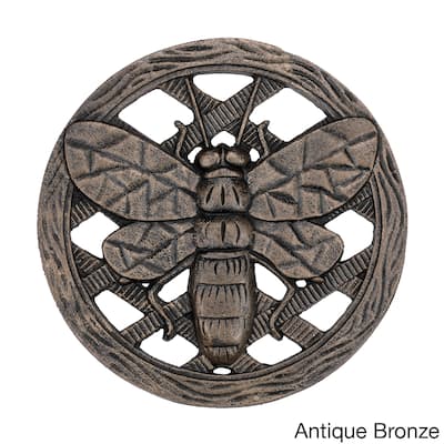 Cast Aluminum Bee Stepping Stone