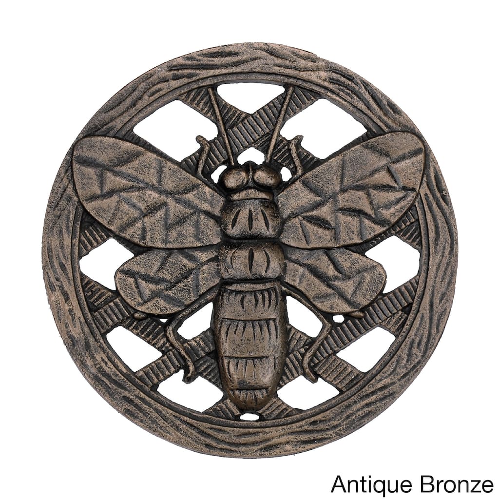 Cast Aluminum Bee Stepping Stone