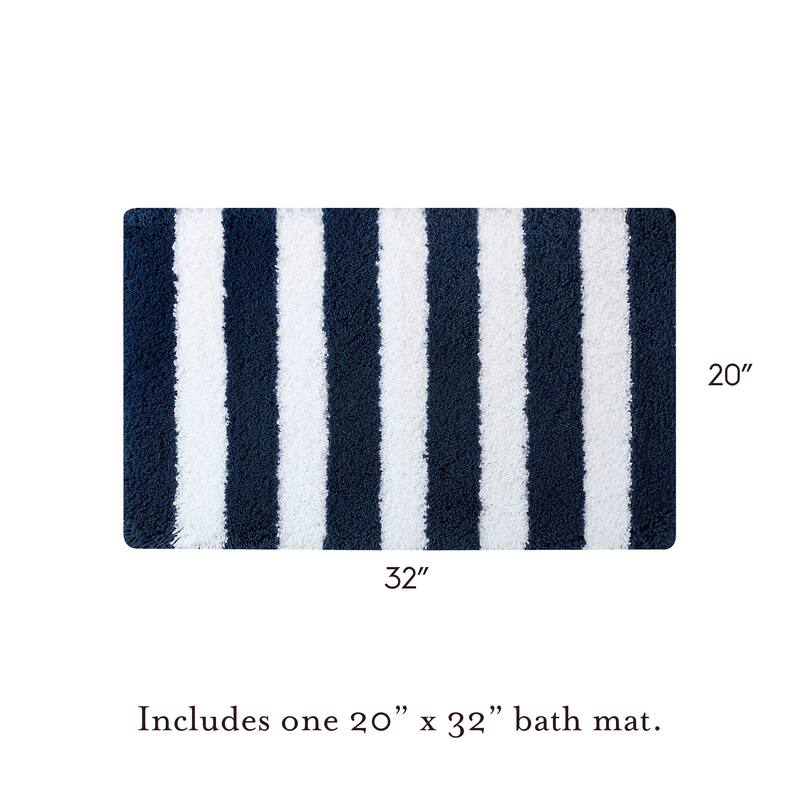 Laura Ashley Eden Stripe Bath Mat