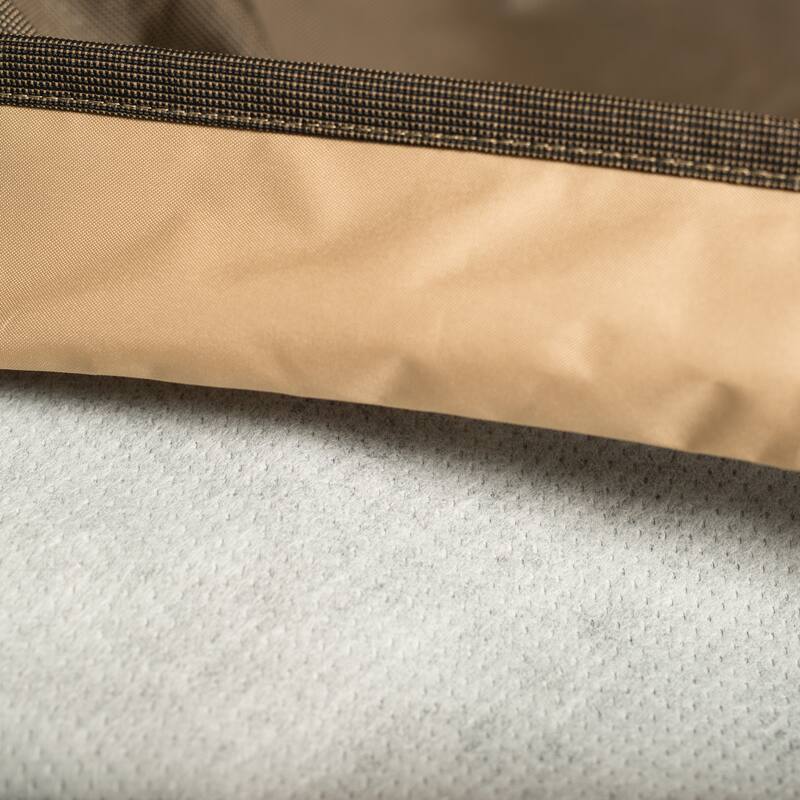 Budge StormBlock™ Hillside Black and Tan Outdoor AC Cover Multiple Sizes