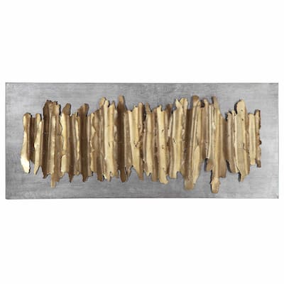 Uttermost Lev 55-1/4" x 24" Abstract Wall Sculpture