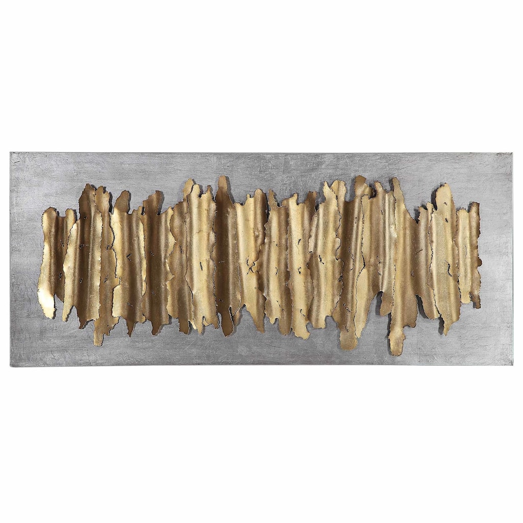 Uttermost Lev 55-1/4" x 24" Abstract Wall Sculpture