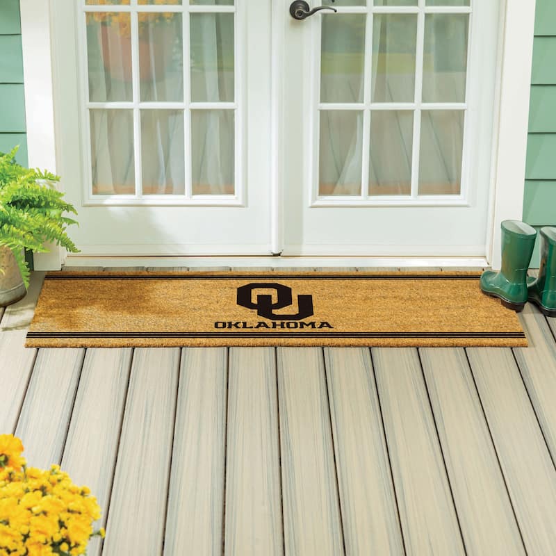 University of Oklahoma Monochrome Indoor/Outdoor Coir Door Mat