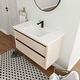 preview thumbnail 27 of 66, BNK 24/30/36 Inch Single Sink Bathroom Vanity with Soft Close Drawers