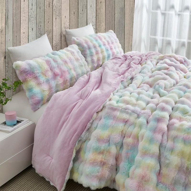 Sherbert Scoops - Coma Inducer® Oversized Comforter Set - Rainbow Sprinkles