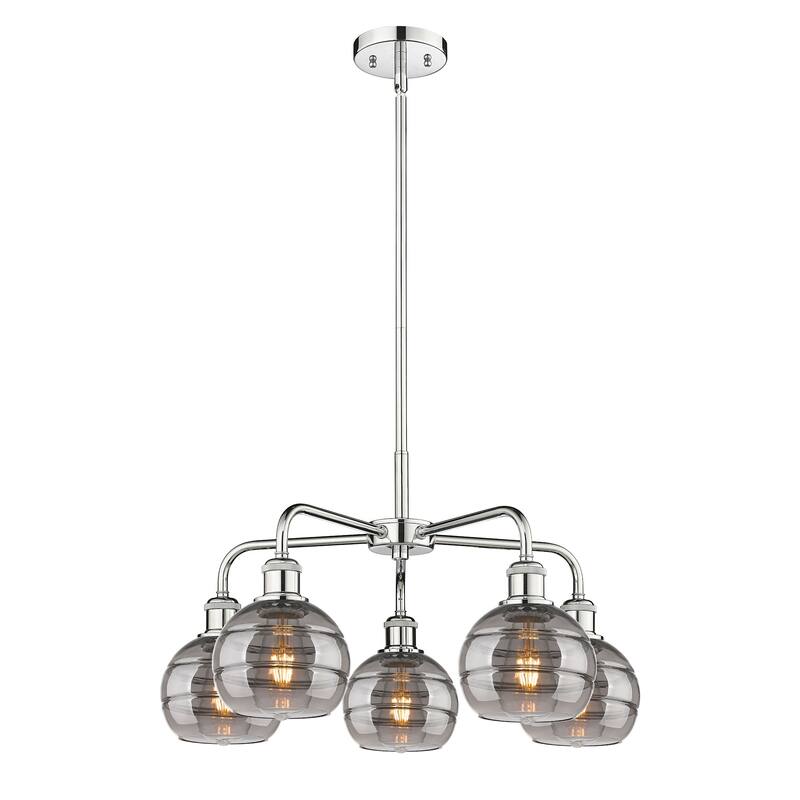 Innovations Lighting 516-5CR-14-24 Rochester Chandelier Rochester 5