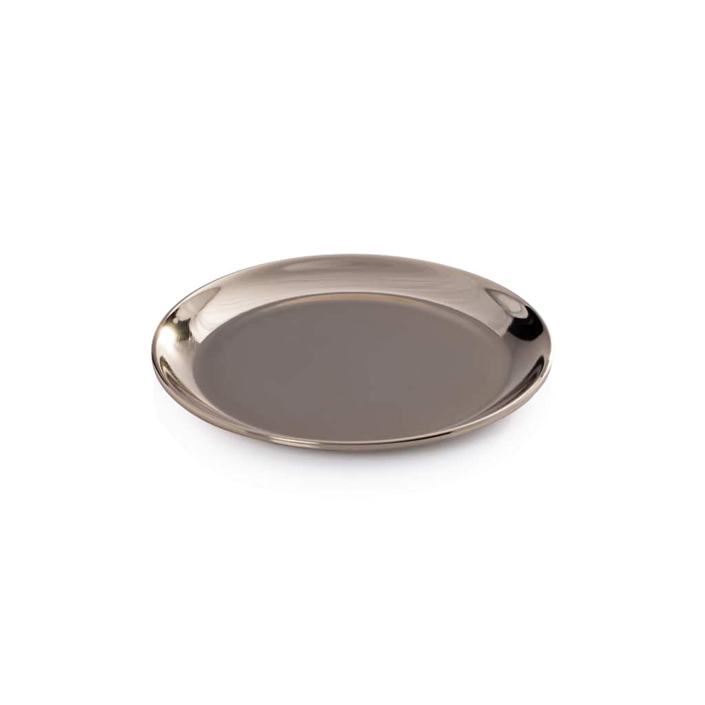 Loire 4-Piece Set Steel Wine Bottle Coasters