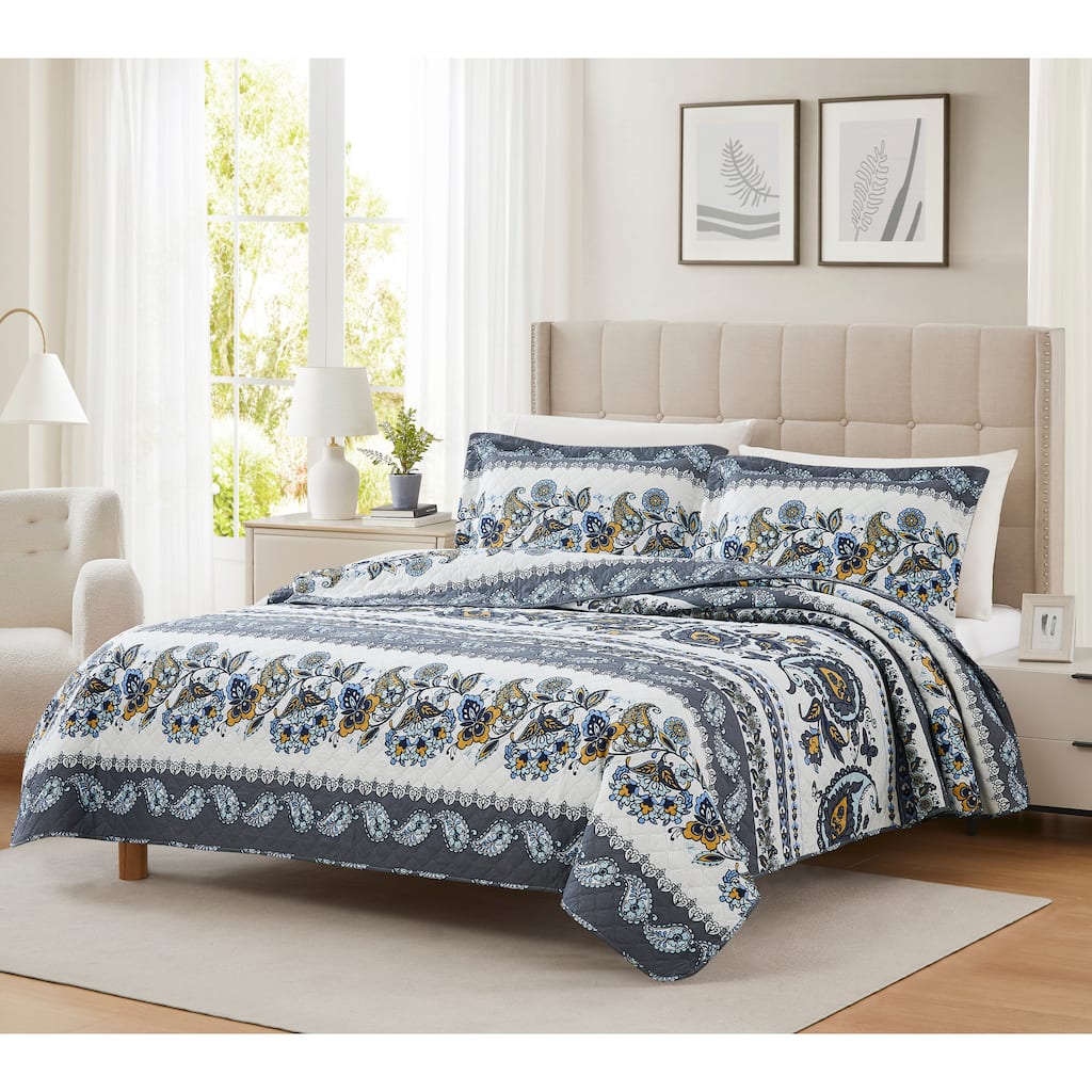 Hudson Charity 3pc Pinsonic Quilt