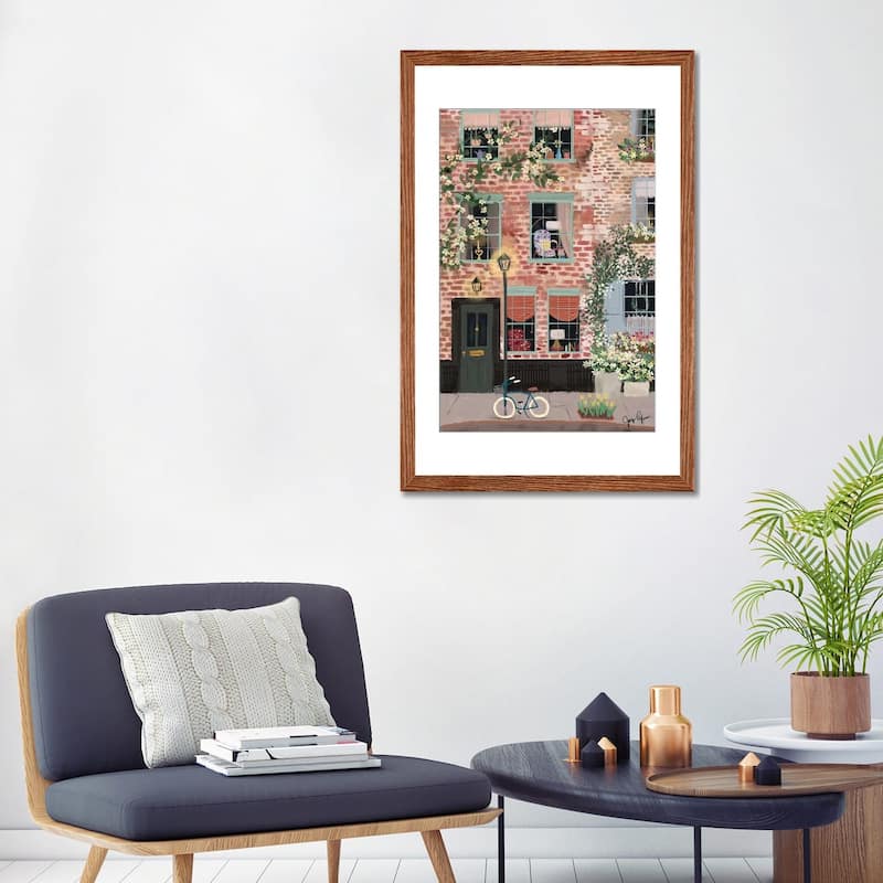 iCanvas "Around The Corner" by Joy Laforme