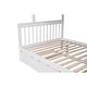 preview thumbnail 20 of 18, Multifunctional Design Wood Bunk Bed with Maximized storage space, Ladder, Surdy Construction, White