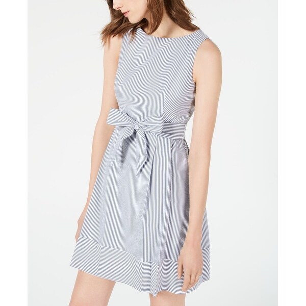 anne klein seersucker dress