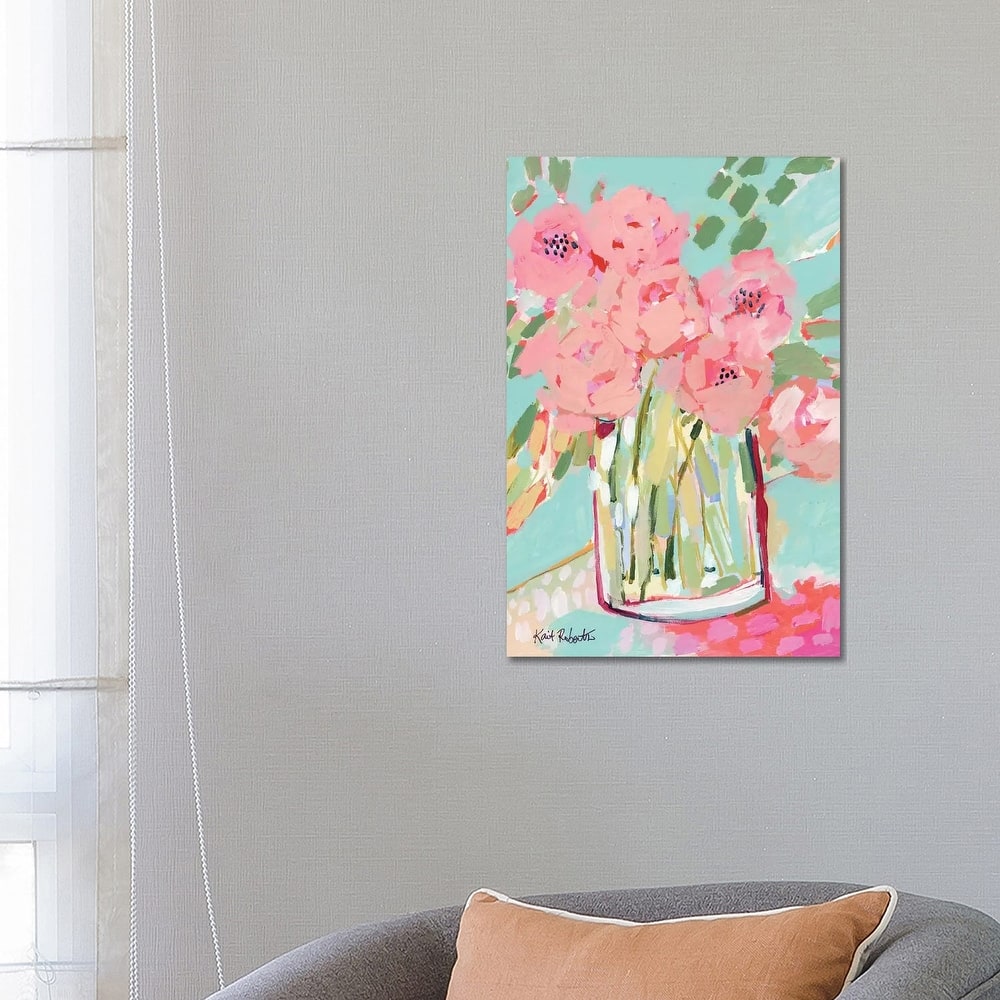 iCanvas "Hot Pink Summer" by Kait Roberts Canvas Print
