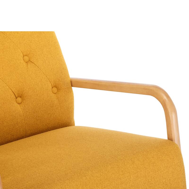 Rocking Armchair With Ottoman for Living Room