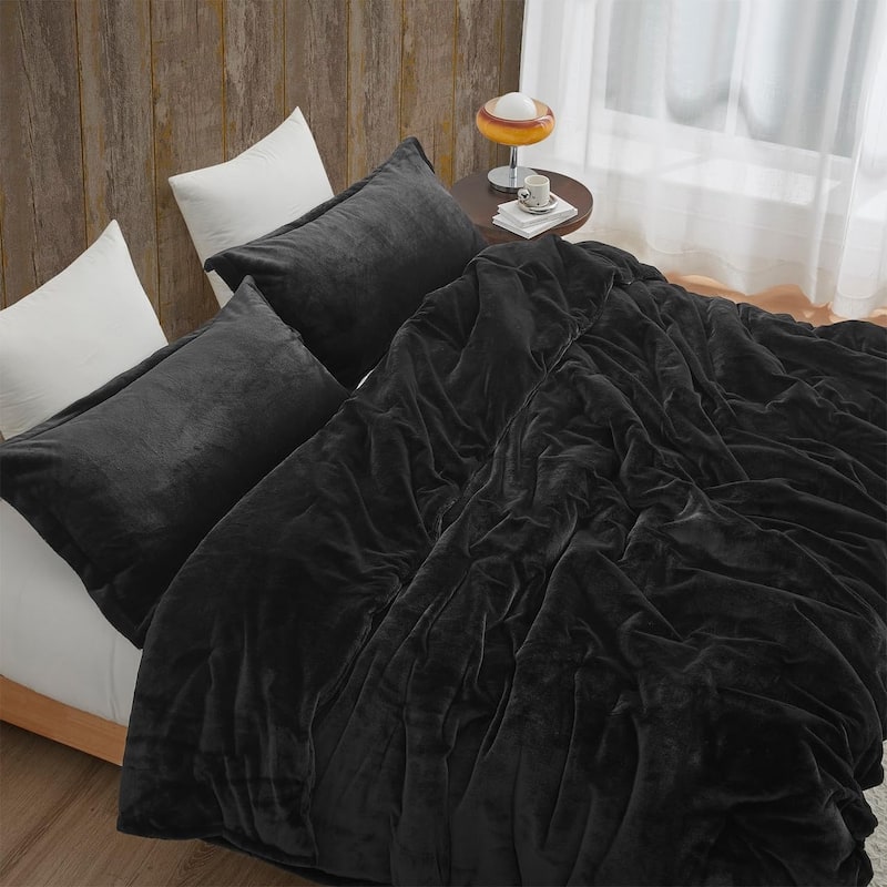 Softer than Soft® - Coma Inducer® Oversized Comforter Set - Black