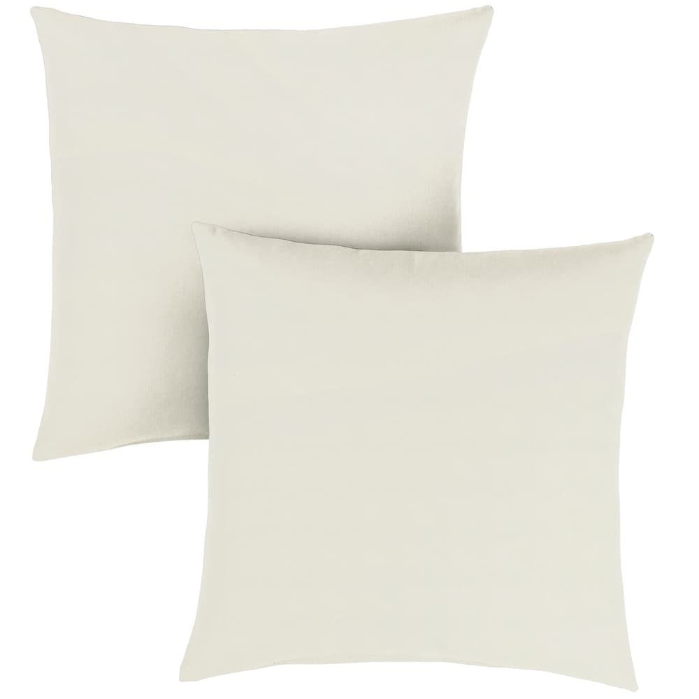Sorra Home Sunbrella Outdoor Knife Edge Pillow Set of 2