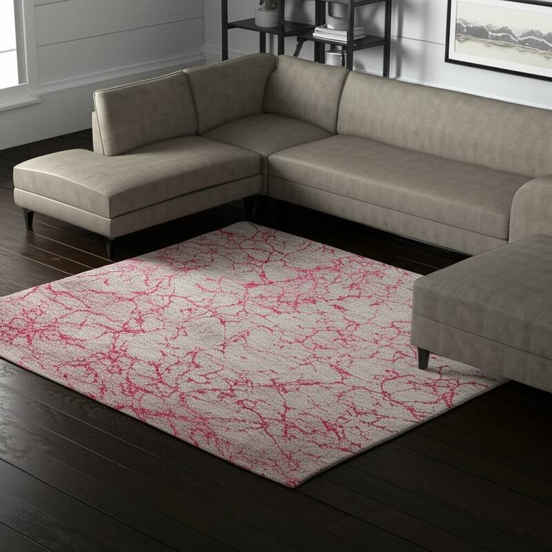 HomeRoots Abstract Casual Rectangle Area Rug - 180.00 in. x 144.00 in. x 0.09 in. - 180.00 in. x 144.00 in.  x 0.09 in.