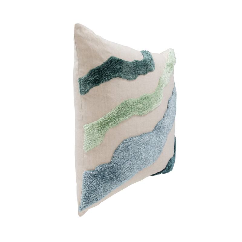 Villa by Classic Home Inertia Cotton Blend Throw Pillow