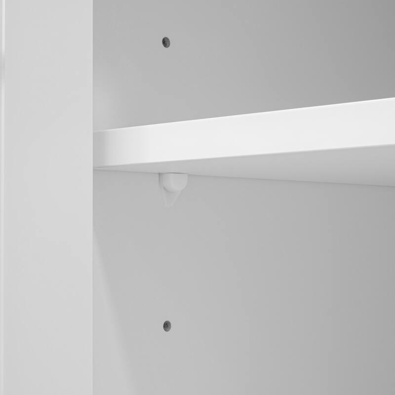 128" Wall Unit Entertainment Center for TVs up to 80", Modern Media Console with Glass Cabinets