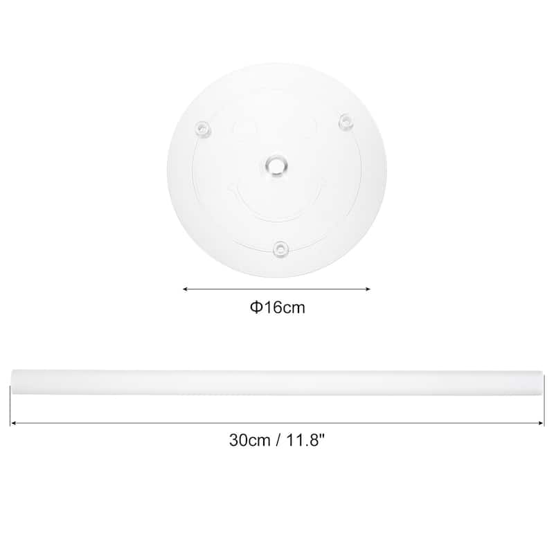 10Pcs Cake Separator Plates 11.8 inch Cakes Dowel Rods for 6 inch Cake - White - 11.8 inch - White - 11.8 inch
