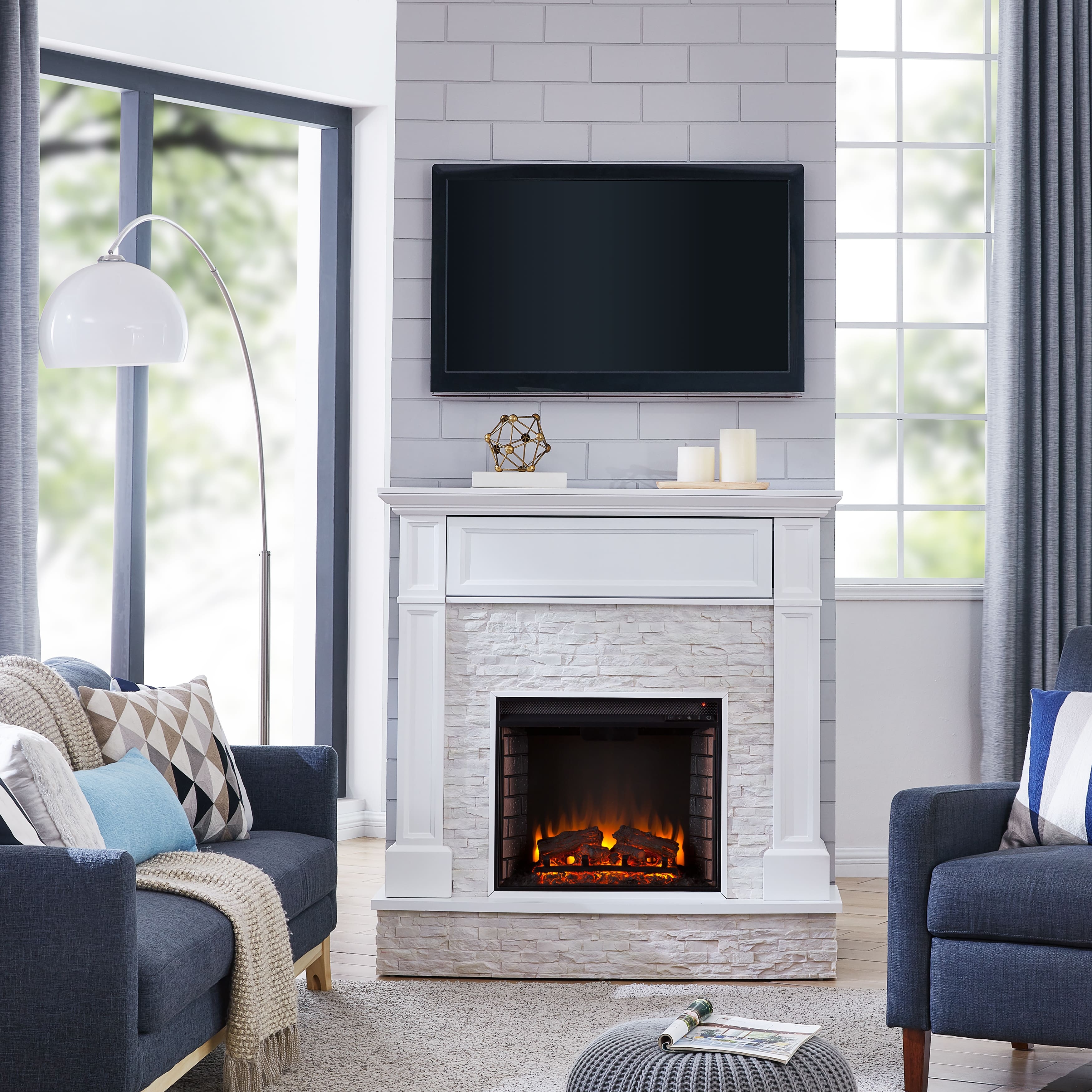 Option Brick Accent Firebox