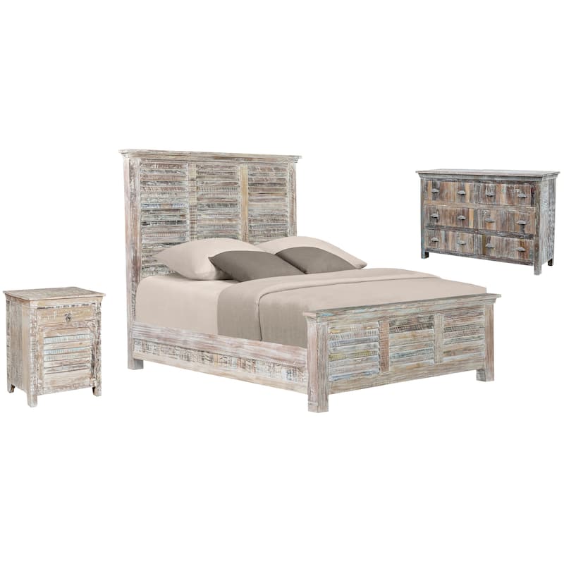 Lexington 3-piece Solid Wood Bedroom Set