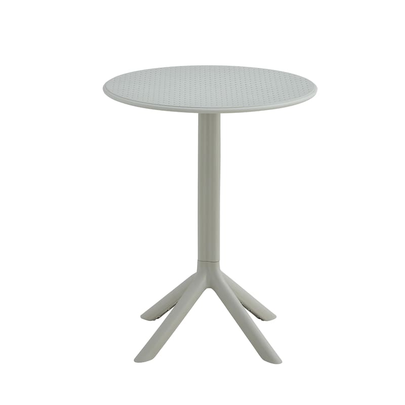 3-Piece Outdoor Bistro Set, 2 Stackable Chairs & 1 Table, Stackable Resin Chairs for Balcony, Garden, Patio
