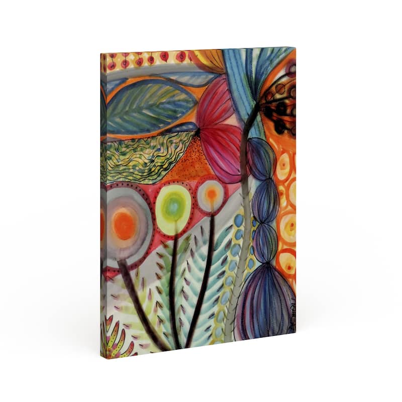 The Curated Nomad 'Vivaces' Gallery Wrapped Canvas Art