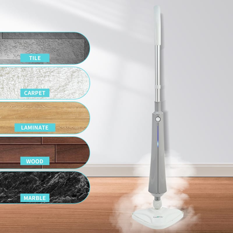 True & Tidy STM300 MultiSurface Steam Mop, 1300Watt Bed Bath
