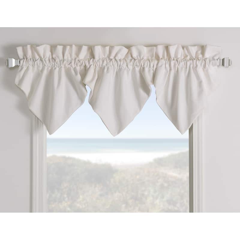 Linen Ivory valance or drapes