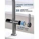 preview thumbnail 25 of 39, Lefton Touchless Pull-Out Kitchen Faucet, Hands Free Motion Sensor Activated, Battery-Free Temperature Display, KF2206