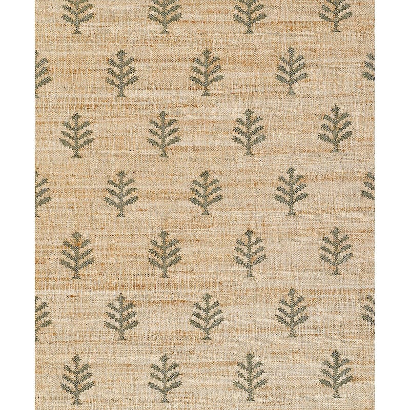 Erin Gates by Momeni Orchard Verdure Natural Hand Woven Wool and Jute Area Rug