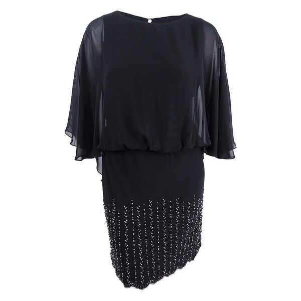 black dress 16w