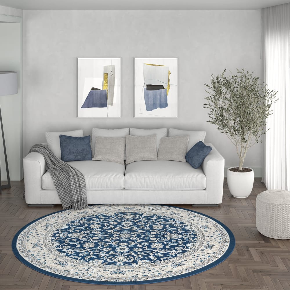 Carrington Traditional Border Indoor Area Rug