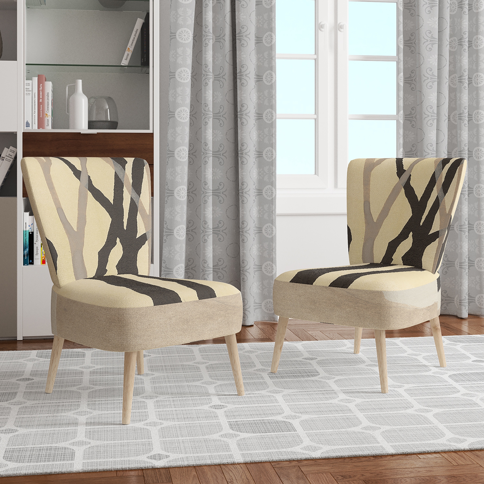 Accent chair modern farmhouse sales