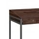 Thumbnail 13, WYNDENHALL Brinkley SOLID ACACIA WOOD Modern Industrial 60 inch Wide Writing Office Desk. Changes active main hero.