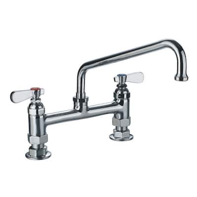 Whitehaus 1.5 GPM Deck Mounted Double Handle Laundry